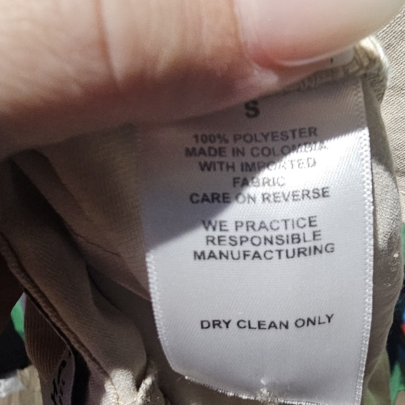 NONchalant Label Size Small Cream Wide Leg Pants NWOT Waist 28 Inseam 31 - Picture 5 of 5